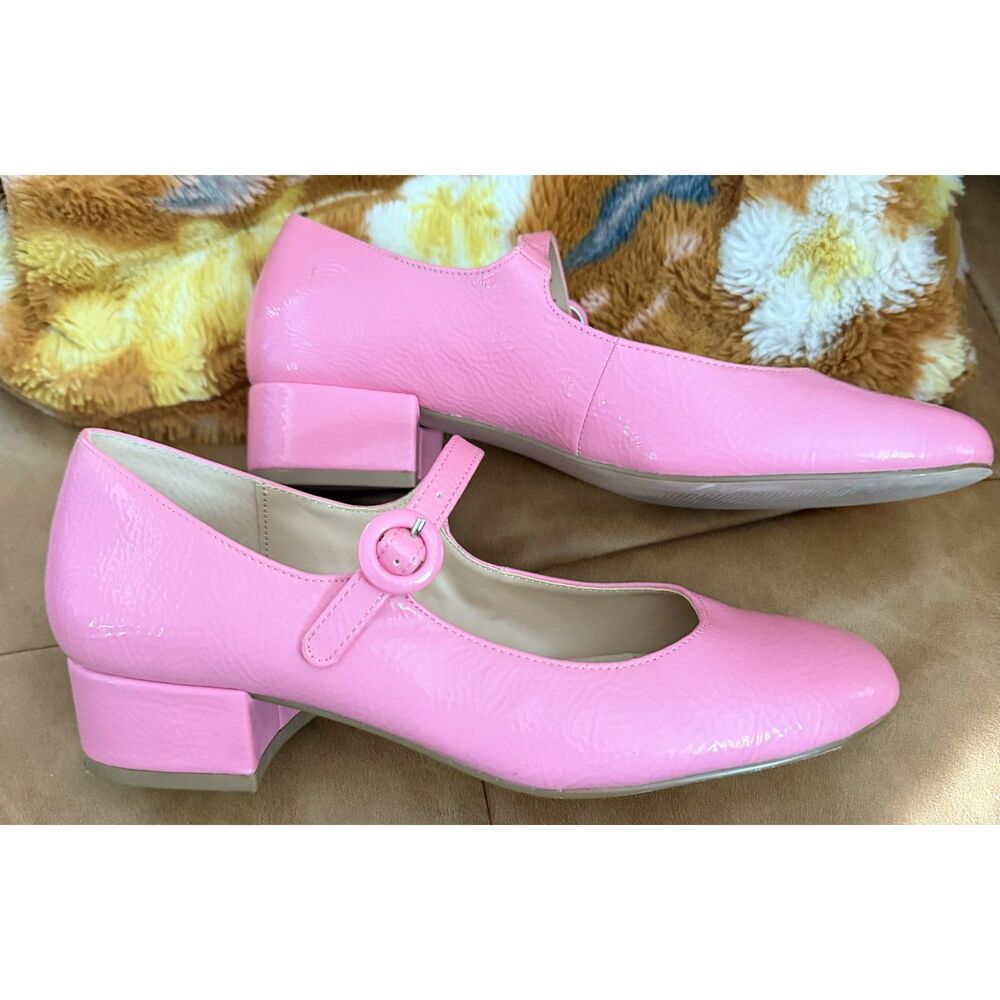Pink Patent Mary Jane